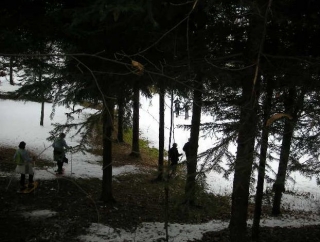 Ausflüge mit Schneeschuhen 